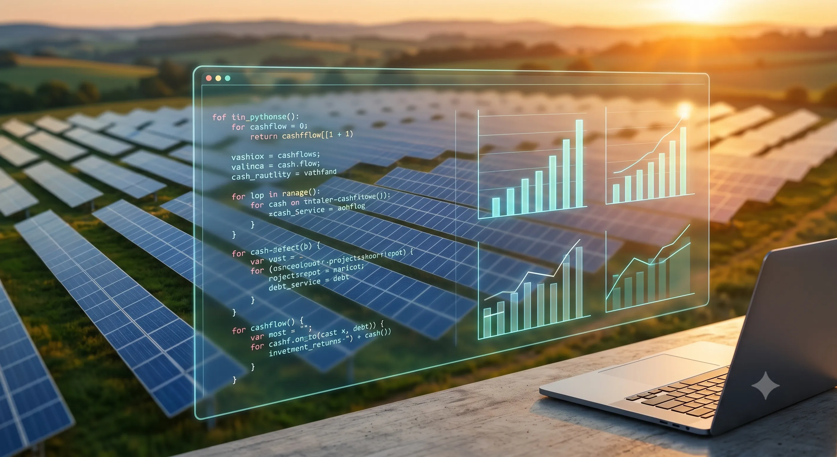 What a Solar Farm Is Worth: A Project Finance Model in Python