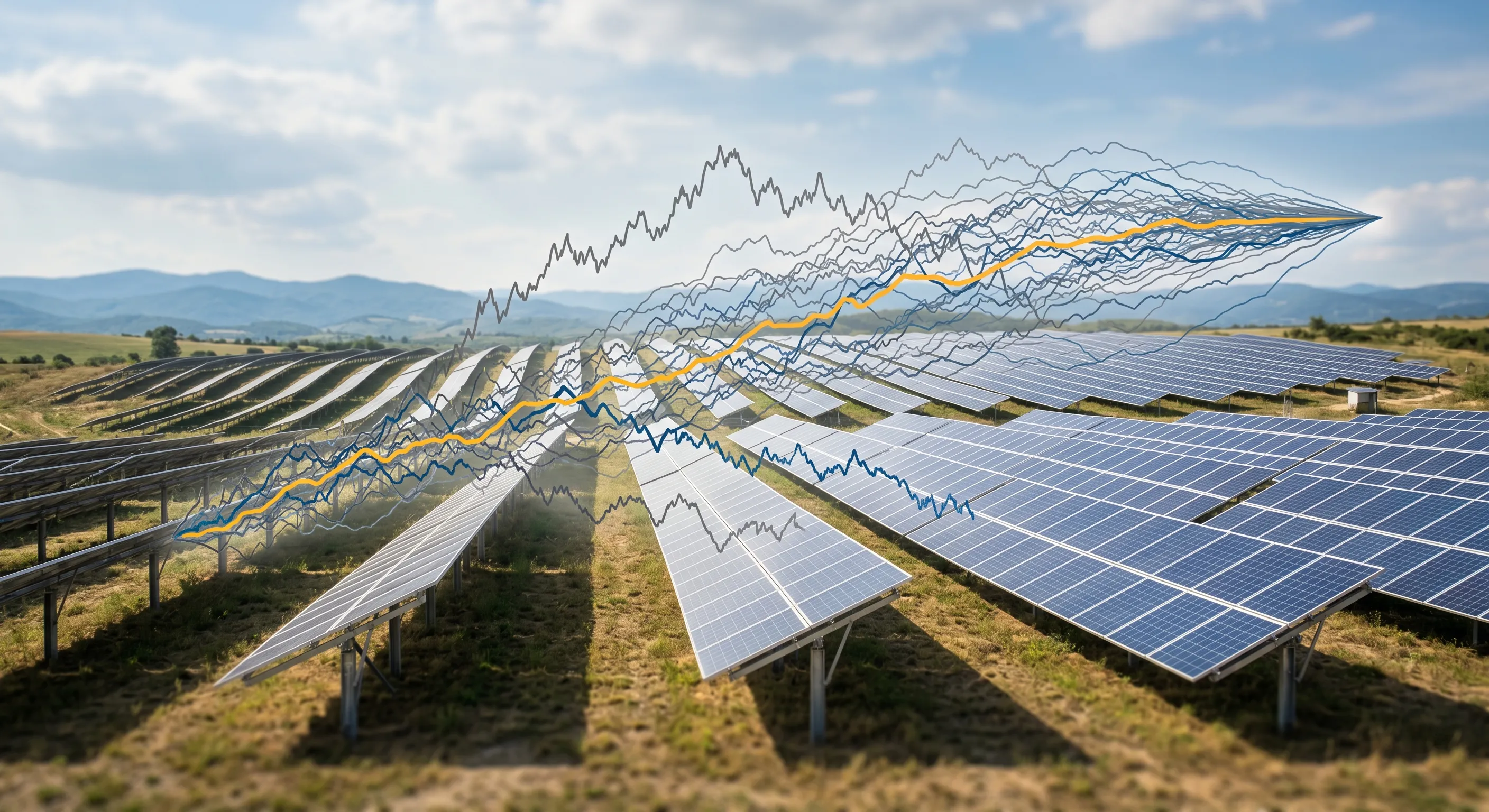 A Thousand Futures: Monte Carlo Risk for a Solar Project